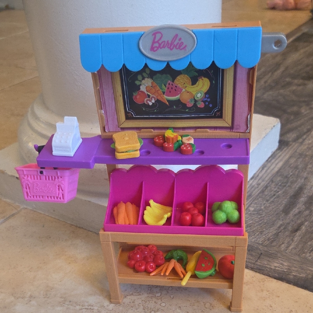 Barbie Market Stand Playset